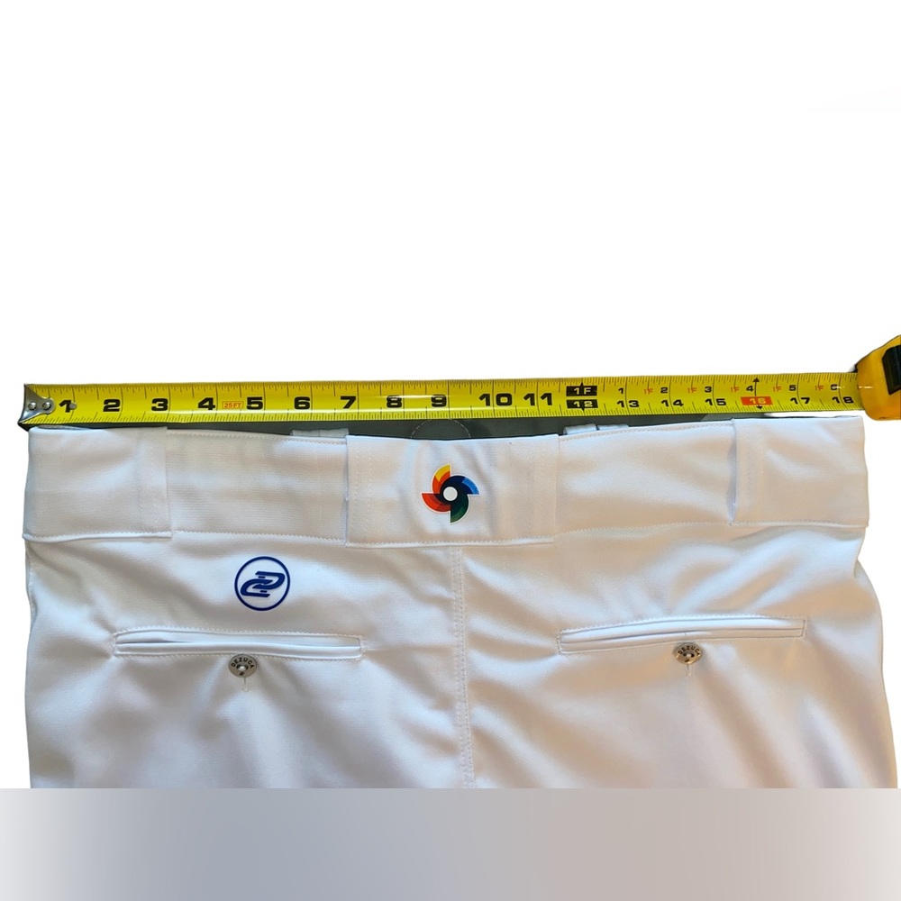 2023 World Baseball Classic Jesus Luzardo #44 Game Used White‎ Dezuca Pants - Picture 6 of 8